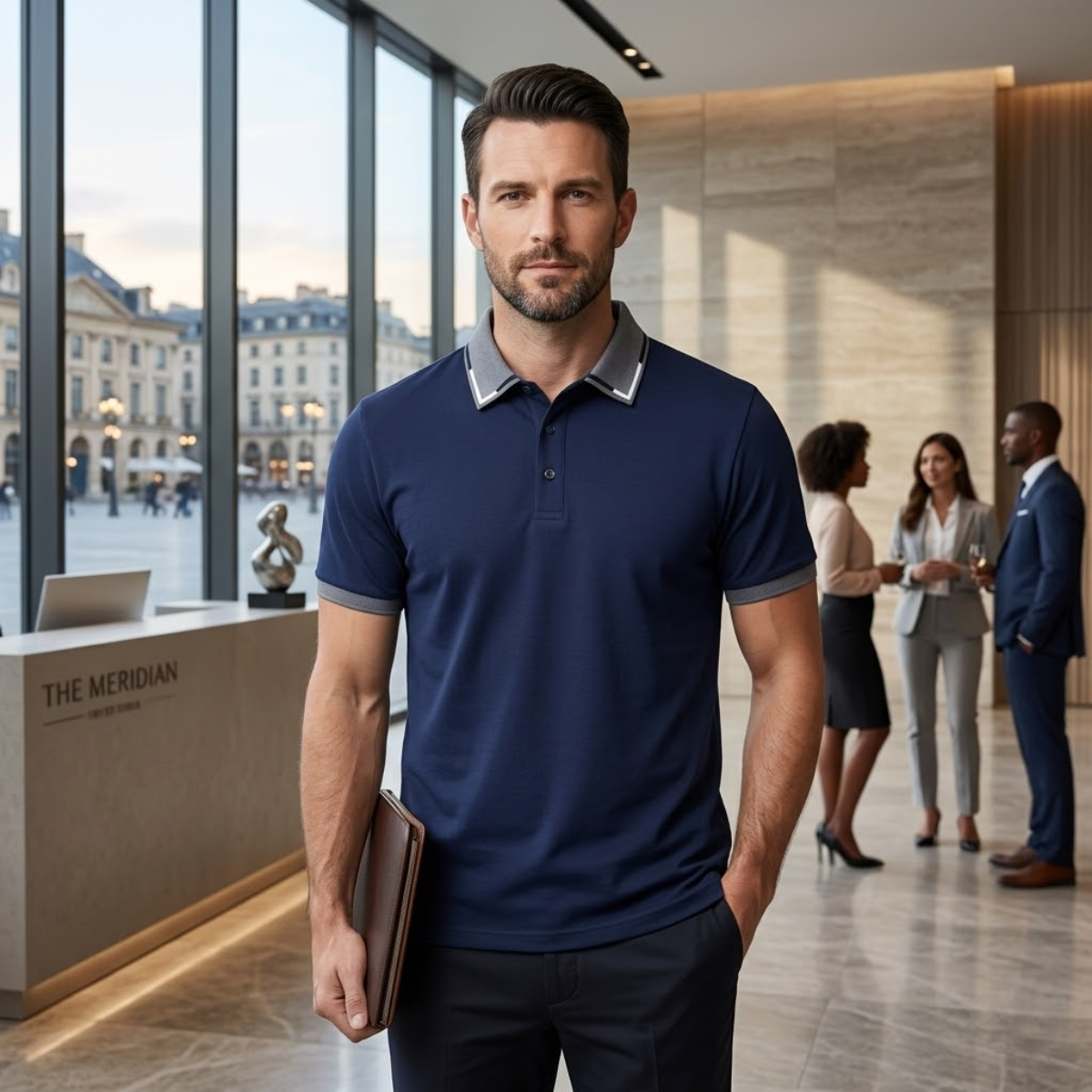 The Northgate Men’s Smart Polo Shirt – view 6