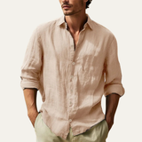 The Alderton Men’s Lightweight Turn Down Collar Casual Shirt – view 2