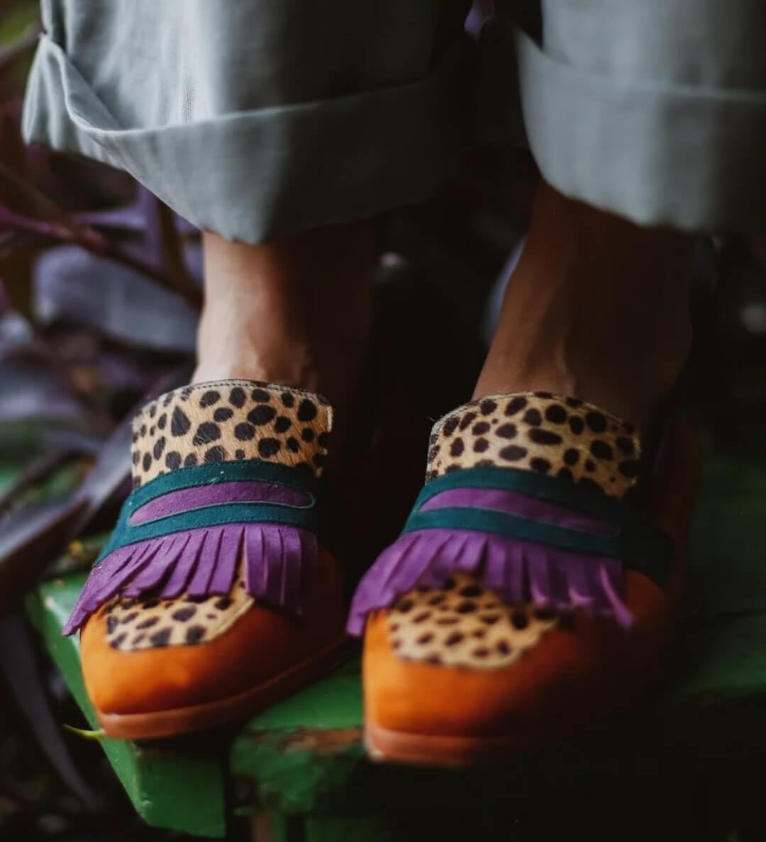 Elowen - Colorful Safari Moccasins – view 3