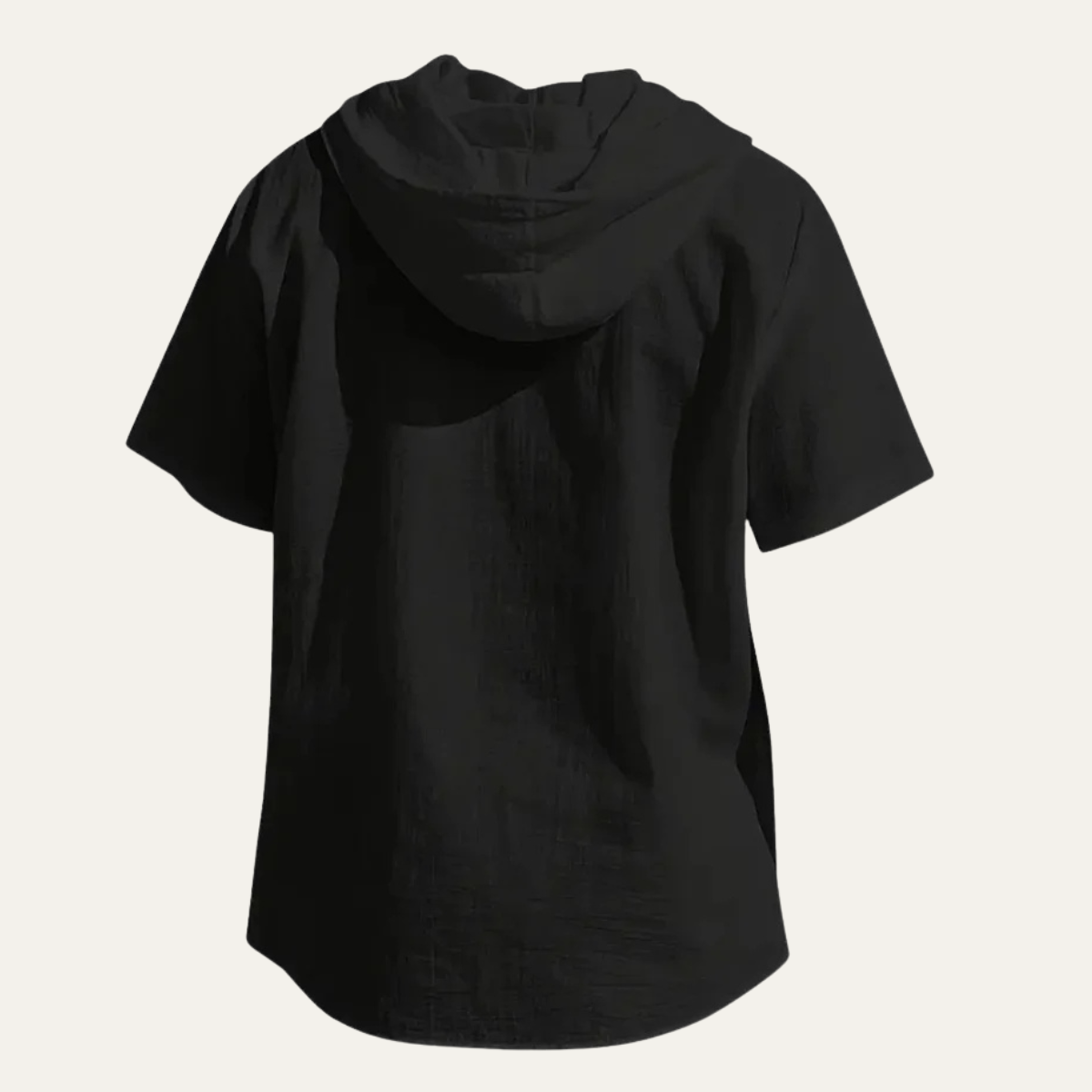 The Glenrock Men’s Hooded Drawstring Casual Top – view 2