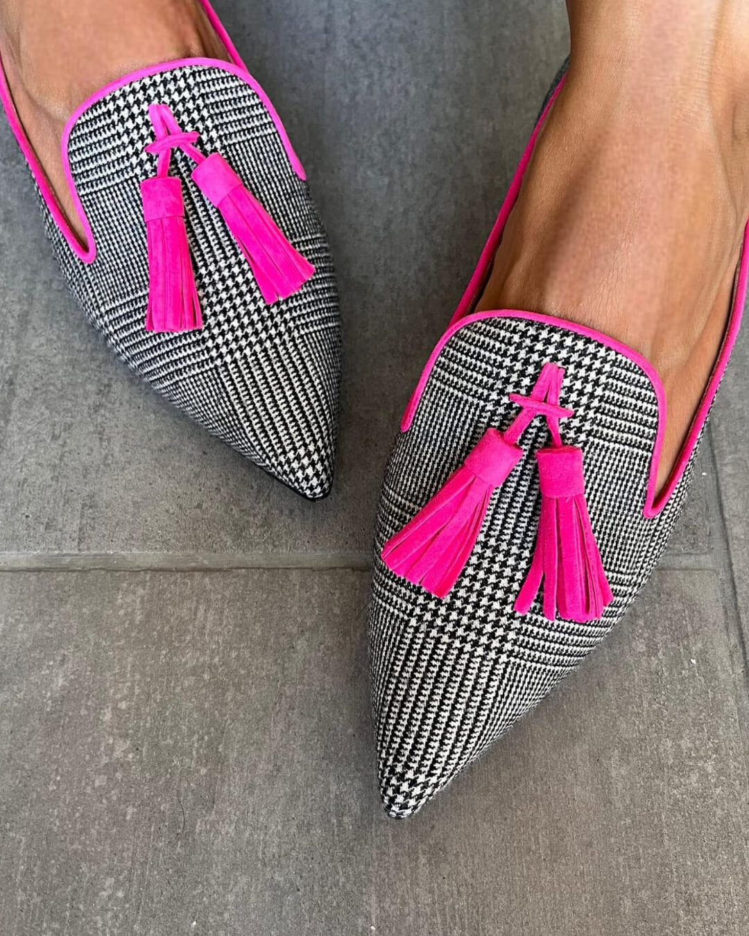 Betty - Stylish Pointed Toe Loafers – view 3
