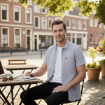 The Salerno Men’s Slim Fit Button-Up Shirt – view 10