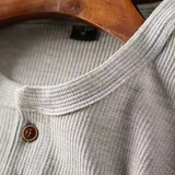 The Glenhurst Park Men’s Slim Fit Thermal Waffle Knit Henley Shirt – view 11