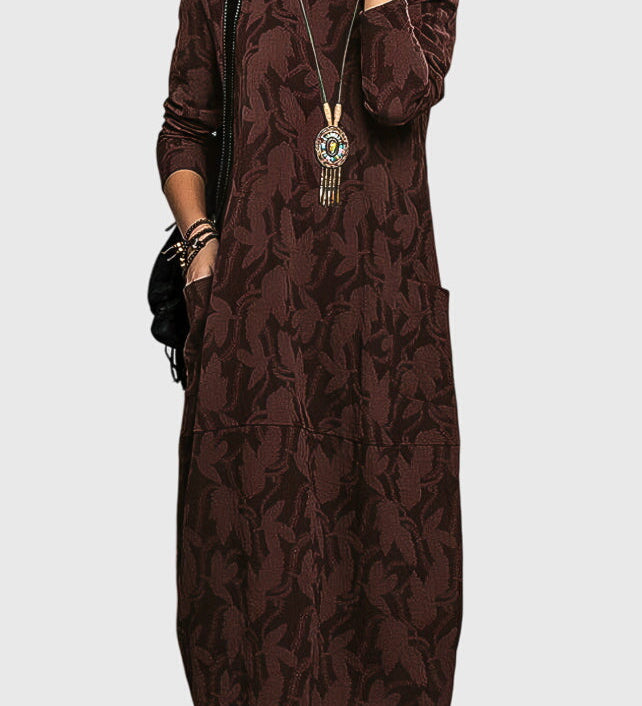 Victoria | Casual Round Neck Dress – view 2