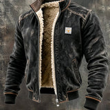 Marin | Retro-Inspired Jacket with Cozy Sherpa Lining – view 2