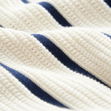 The Belgravia Men’s Smart Casual Striped Knit Polo Shirt – view 4