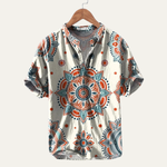 The Stonecrest Hill Men’s Hawaiian Tropical Button-Up Beach Shirt – view 4