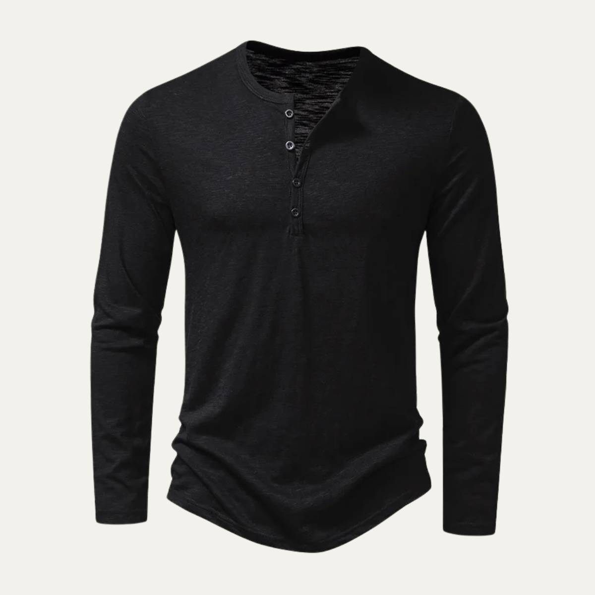 The Berkshire Men’s Casual Button Neck Henley T-Shirt