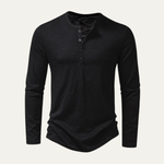 The Berkshire Men’s Casual Button Neck Henley T-Shirt