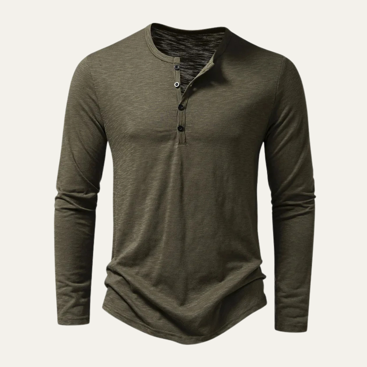 The Berkshire Men’s Casual Button Neck Henley T-Shirt – view 9