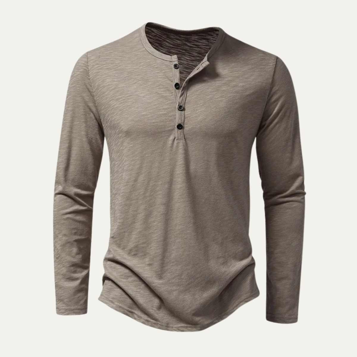 The Berkshire Men’s Casual Button Neck Henley T-Shirt – view 5