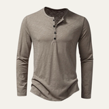 The Berkshire Men’s Casual Button Neck Henley T-Shirt – view 5