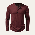 The Berkshire Men’s Casual Button Neck Henley T-Shirt – view 7