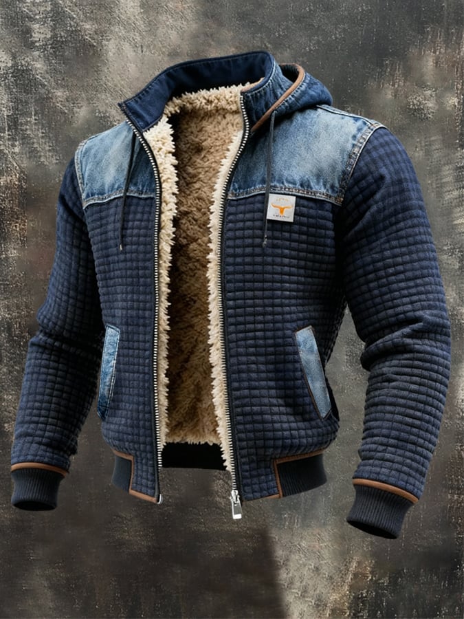 Jakov | Dark Blue VESTA with Denim Accents