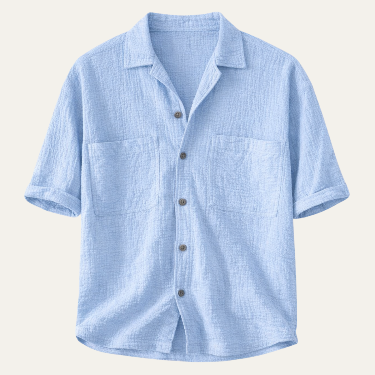 The Mayfair Men’s Relaxed Fit Textured Blend Shirt