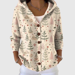 Finola hooded knit cardigan for women | Ellie Dublin