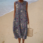 Mael - Comfortable Sleeveless Summer Dress – view 2