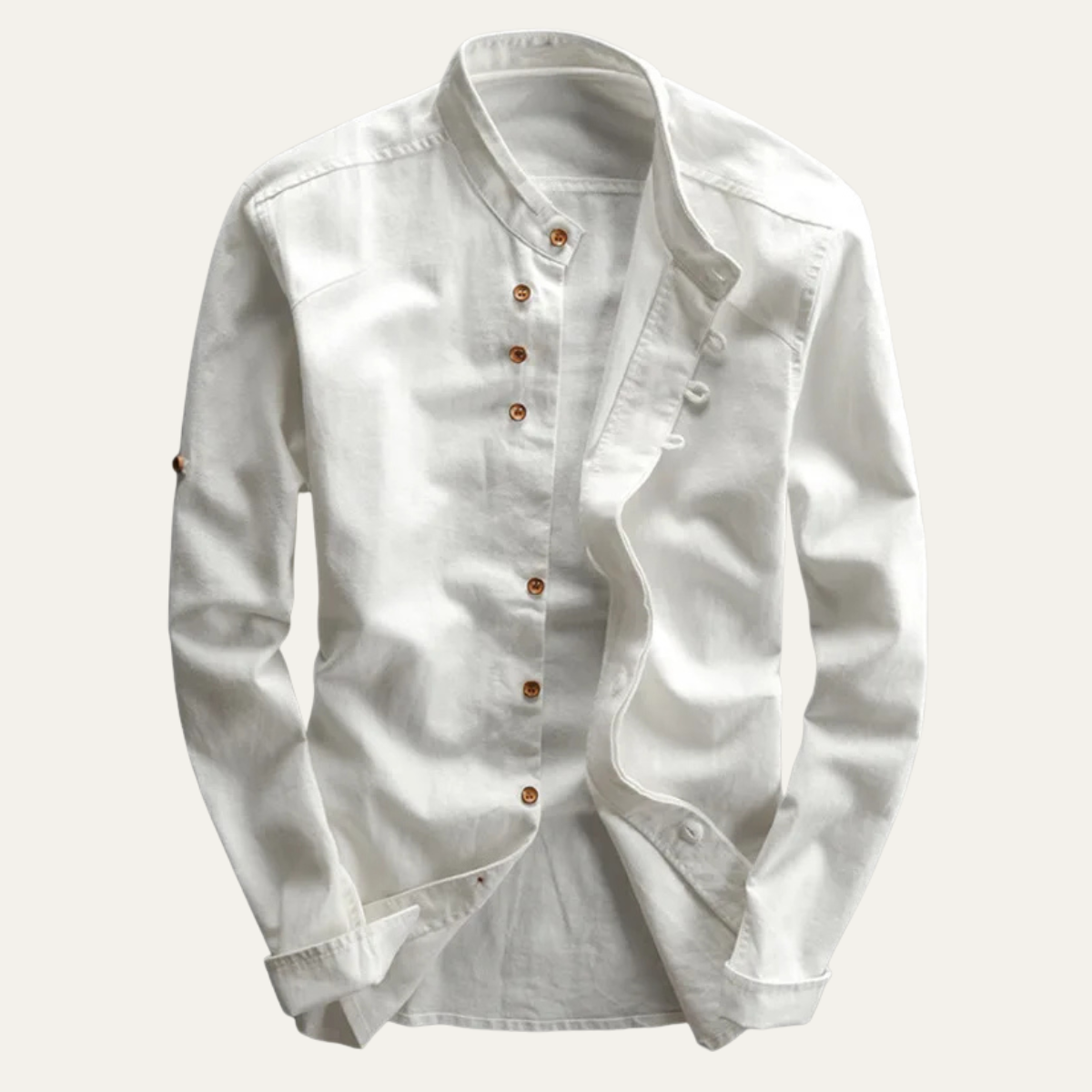 The Fairhill Men’s Japanese Style Stand Collar Shirt