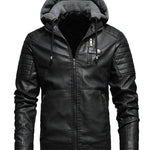 Matej | Padded Hooded Jacket with Look Finish – view 4