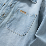 The Meadowlark Hill Men’s Vintage Denim Smart Shirt – view 4