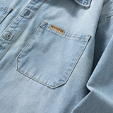 The Meadowlark Hill Men’s Vintage Denim Smart Shirt – view 4