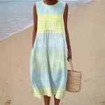 Aurélie - Comfortable Sleeveless Summer Dress – view 2