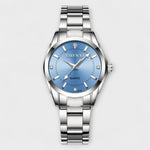 Nika® Silver Watch featuring a Pink Dial – view 6