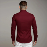 The Biarritz Men’s Smart Casual Button Up Slim Fit Dress Shirt – view 3