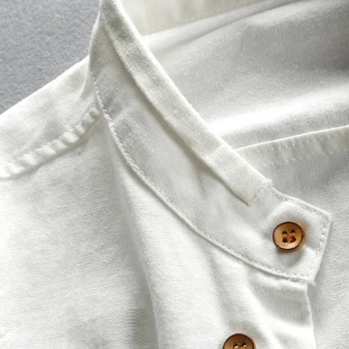 The Fairhill Men’s Japanese Style Stand Collar Shirt – view 3