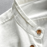 The Fairhill Men’s Japanese Style Stand Collar Shirt – view 3