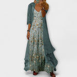 Caroline | Elegant Two-Piece Maxi Dress Set – view 2