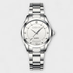 Nika® Silver Watch featuring a Pink Dial – view 8