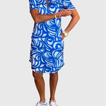 Jeanne | Flattering Avenue Walk Dress – view 10
