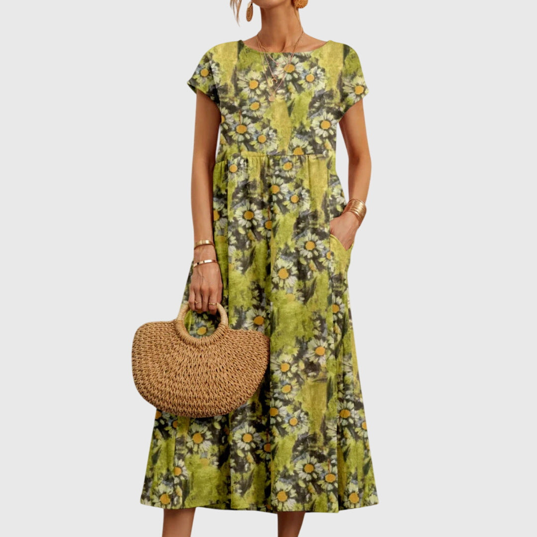 Valencia | Chic Floral Dress – view 3