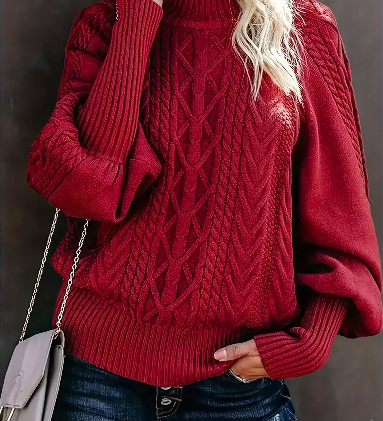 Lory | Relaxed Fit Long Sleeve Sweater – view 2