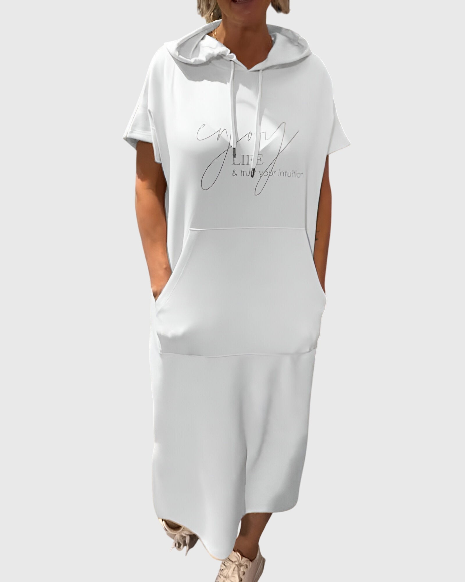 Marlowe | Casual Sweat Dress – view 10