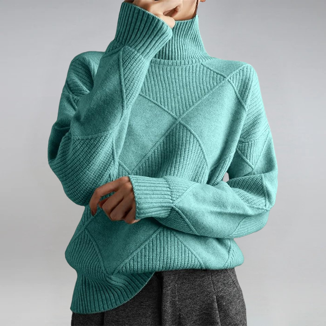 Lauren | Opulent Turtleneck Sweater – view 9