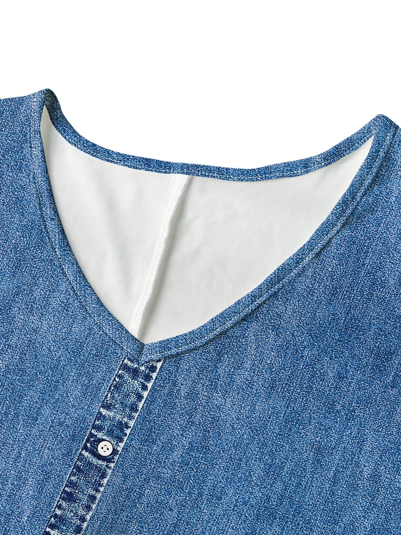 Léontine | Retro Denim Dress – view 4