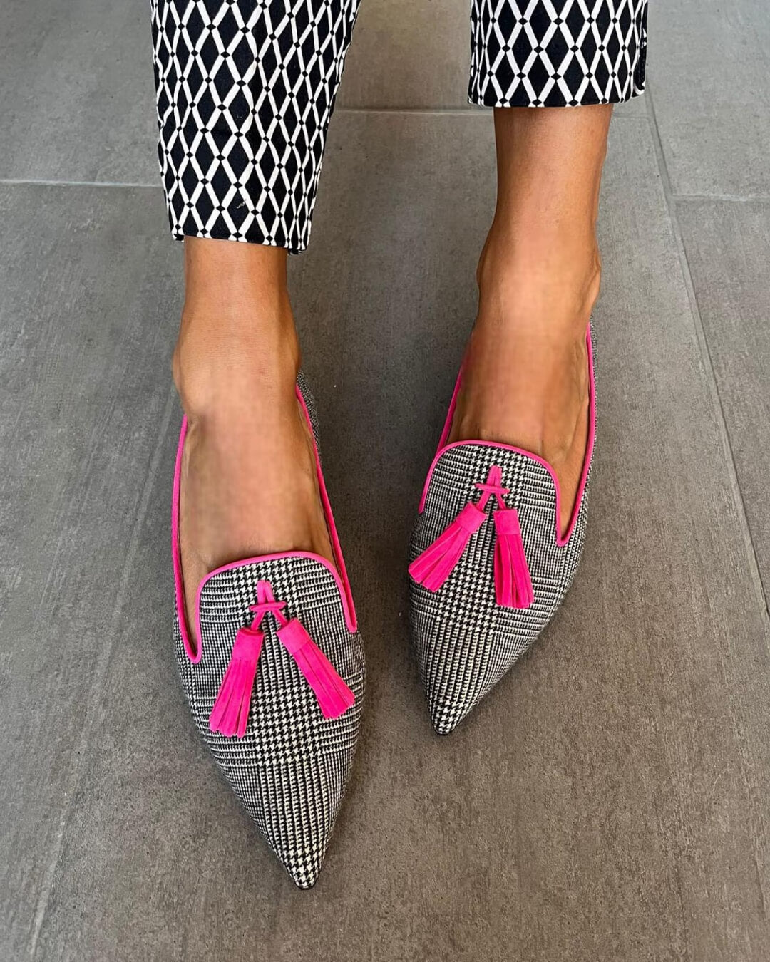 Betty - Stylish Pointed Toe Loafers – view 4