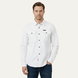 The Ashton Ridge Men’s Solid Colour Multi Pocket Cargo Shirt – view 8
