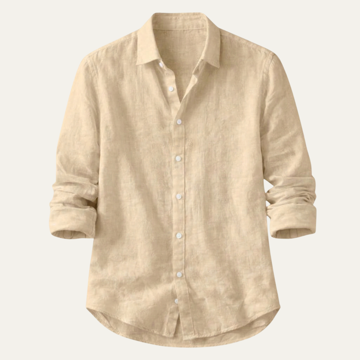 The Silverwood Hill Men's Lightweight Summer Casual Button-Up Shirt – view 5