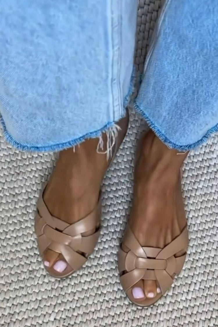 Serafina | Woven Nature Sandals – view 7