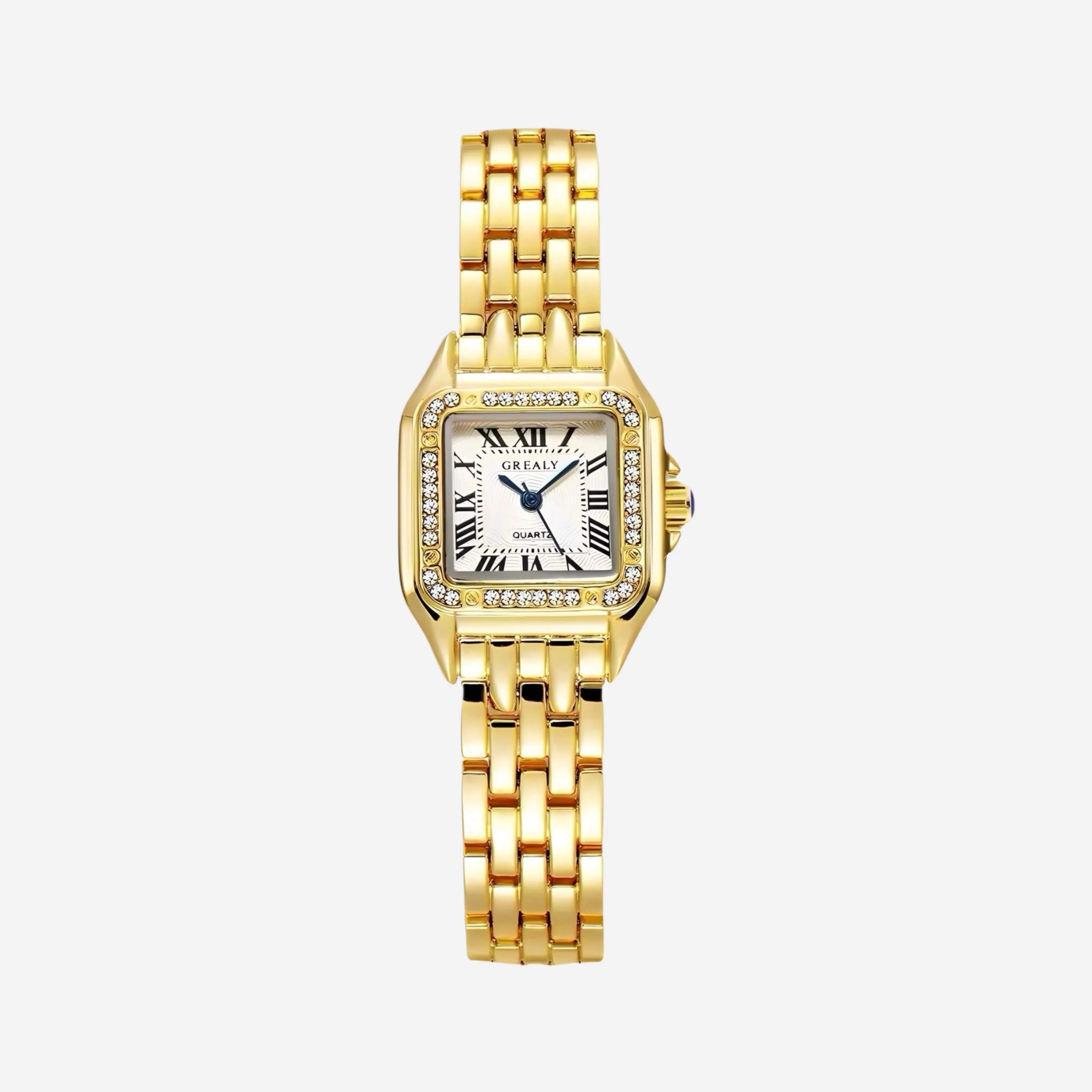 Petra® - Elegant Gold Watch Featuring Roman Numerals – view 6