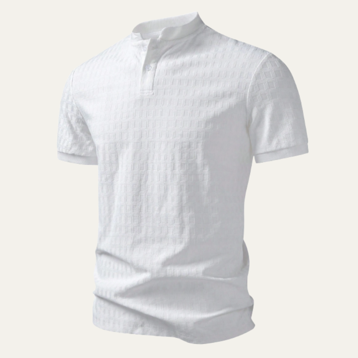 The Oakridge Hill Men’s Classic Textured Summer Polo Shirt – view 3