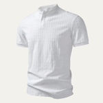 The Oakridge Hill Men’s Classic Textured Summer Polo Shirt – view 3