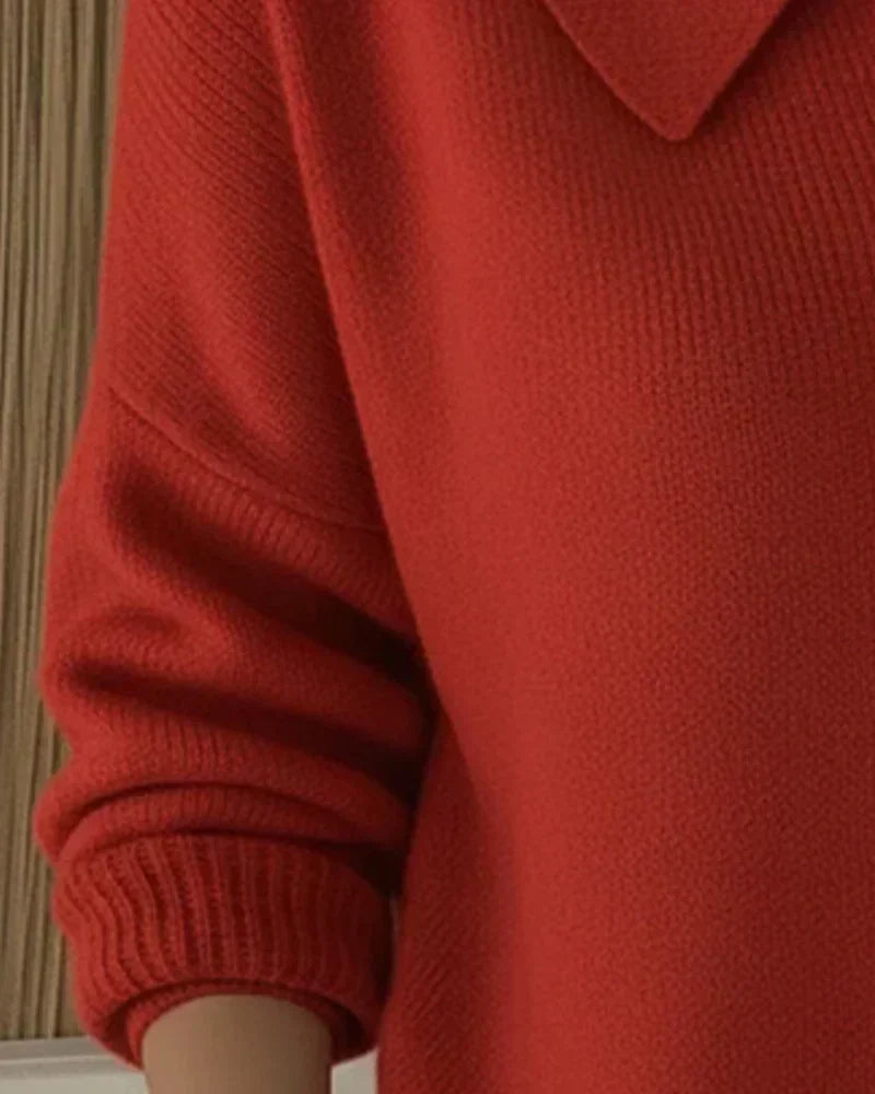 Vespera button collar cardigan, fourth view | Ellie Dublin