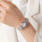 Iva® - Elegant Gold Watch with Woven Bracelet – view 6