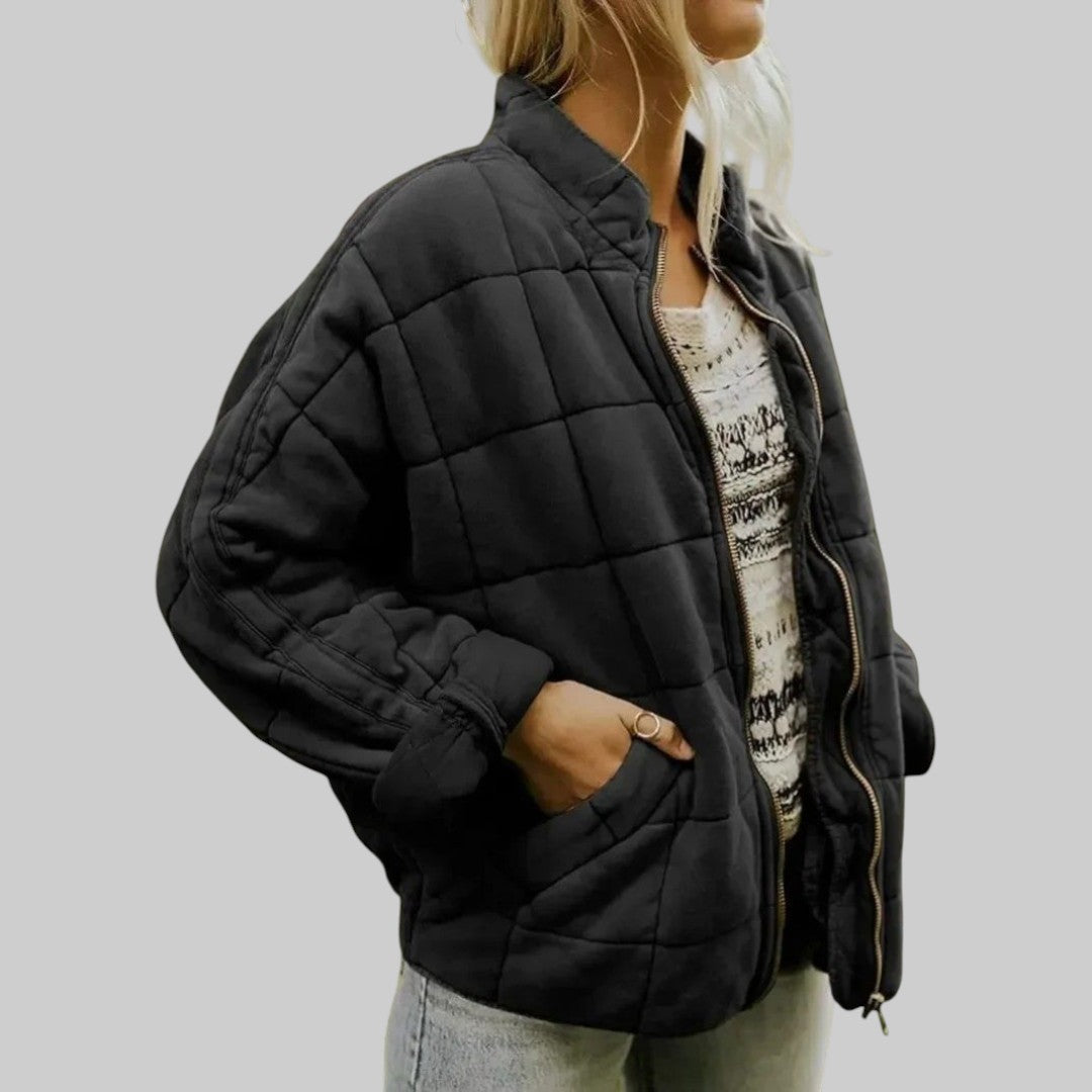Josiane™ | Chic Oversized Quilted Coat – view 3