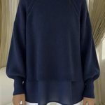 Kestlyn layered-look jumper, third colourway | Ellie Dublin