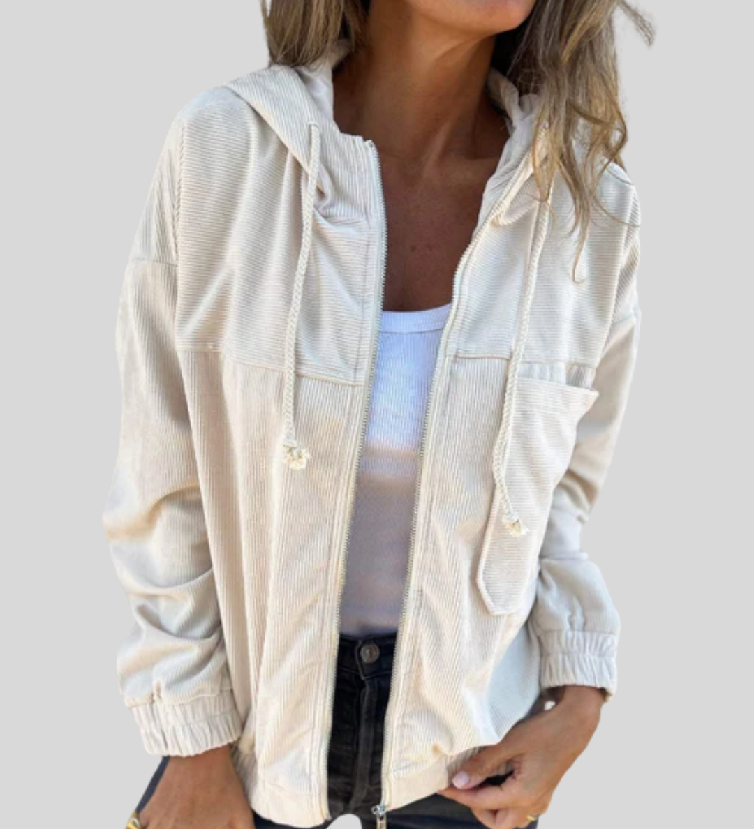 Mabel | Cozy Zip-Up Gilet – view 2